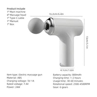 Portable Electric Deep Tissue Muscle Massage Gun