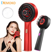 Electric Scalp Massager & Hair Growth Serum Applicator