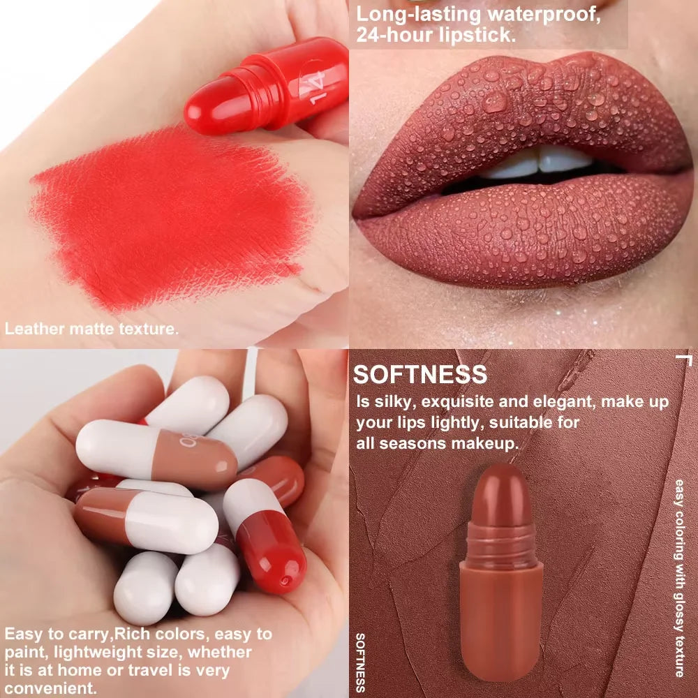 18-Piece Matte Capsule Lipstick Set - 4