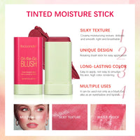Creamy Multi-Use Tinted Blush Stick for Lips and Cheeks