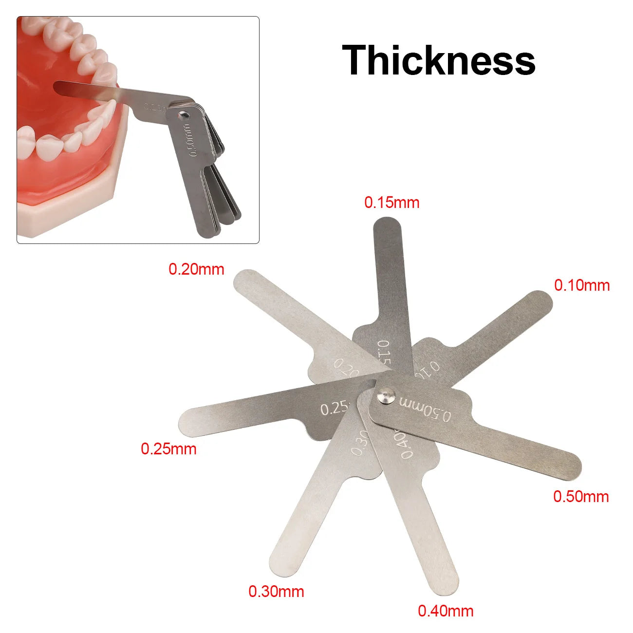 Orthodontic Interproximal Enamel Reduction IPR Strip Kit - 5