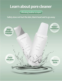 Ultrasonic Facial Skin Scrubber & Blackhead Remover