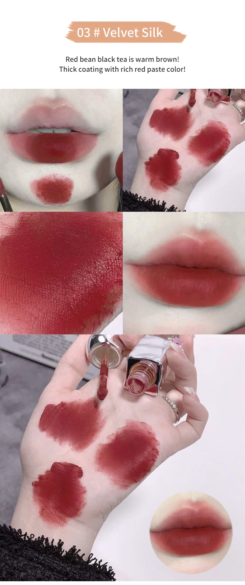 Velvet Matte Mist Lip Glaze - 15