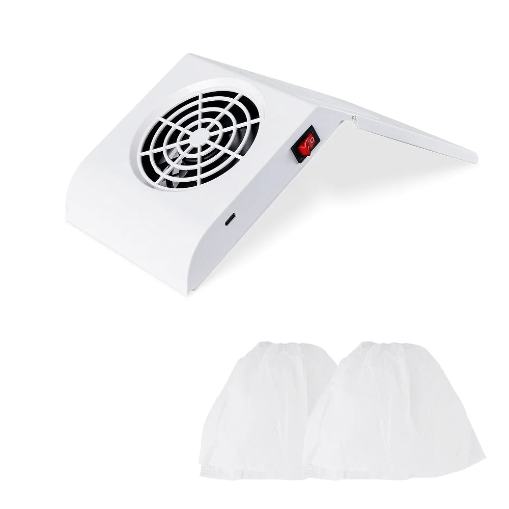 Portable USB Nail Dust Vacuum Collector - 26