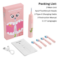 Rechargeable Rotary Electric Toothbrush for Adults and Kids