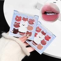 9-Color Matte Lip Mud Makeup Palette