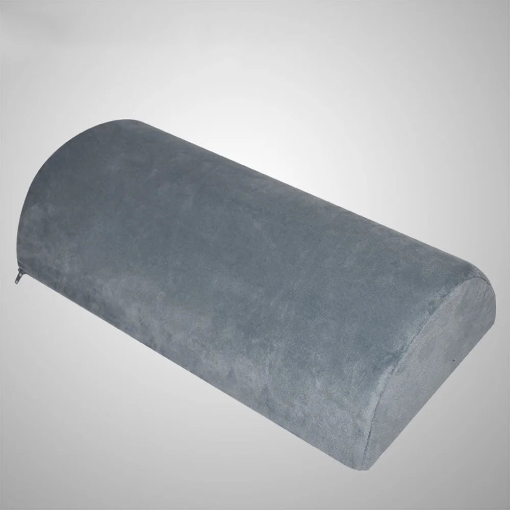 Half Moon Memory Foam Support Pillow for Legs and Back - 8