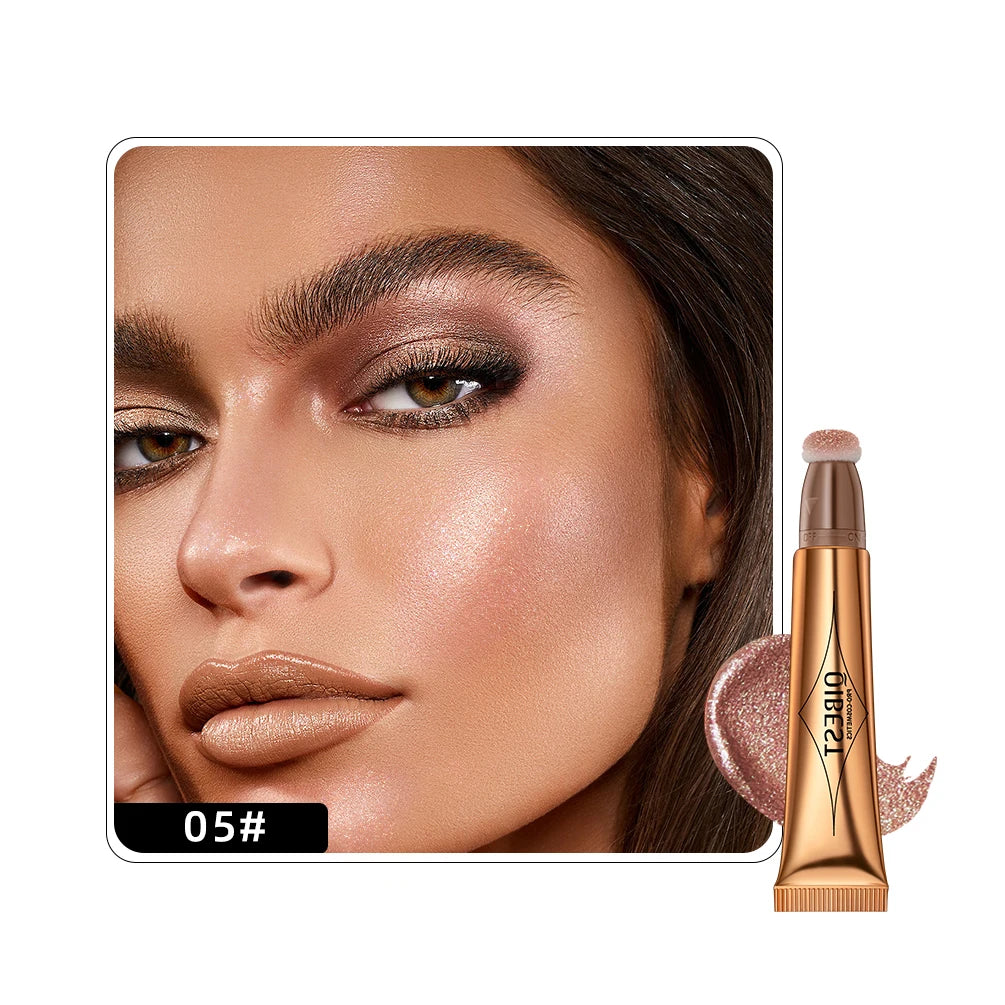 Liquid Contour, Blush and Highlighter Wand with Cushion Applicator - 25
