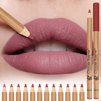 12-Piece Matte Waterproof Lip Liner Pencil Set