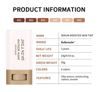 Serum-Infused Foundation Stick for Natural Glow