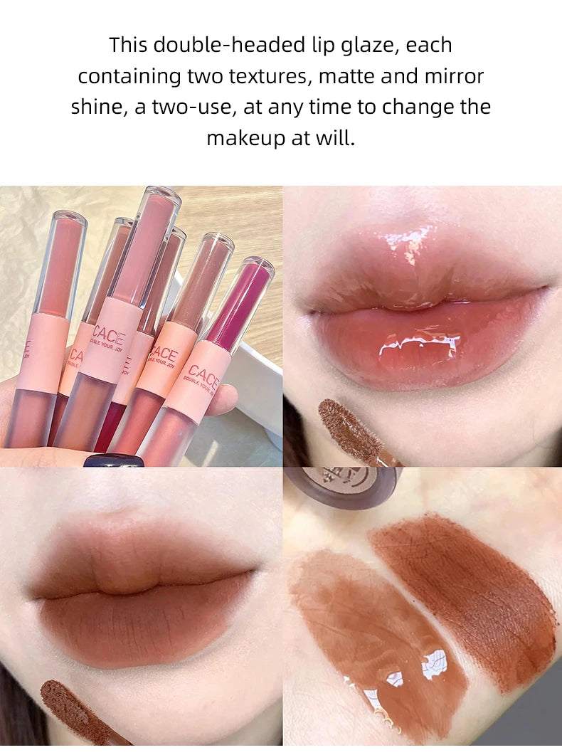 Dual-Ended Matte and Gloss Lipstick Duo - 8