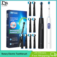 Rechargeable Rotary Electric Toothbrush with 5 Modes