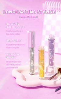 Diamond Glitter Mascara for Volumizing and Curling Lashes