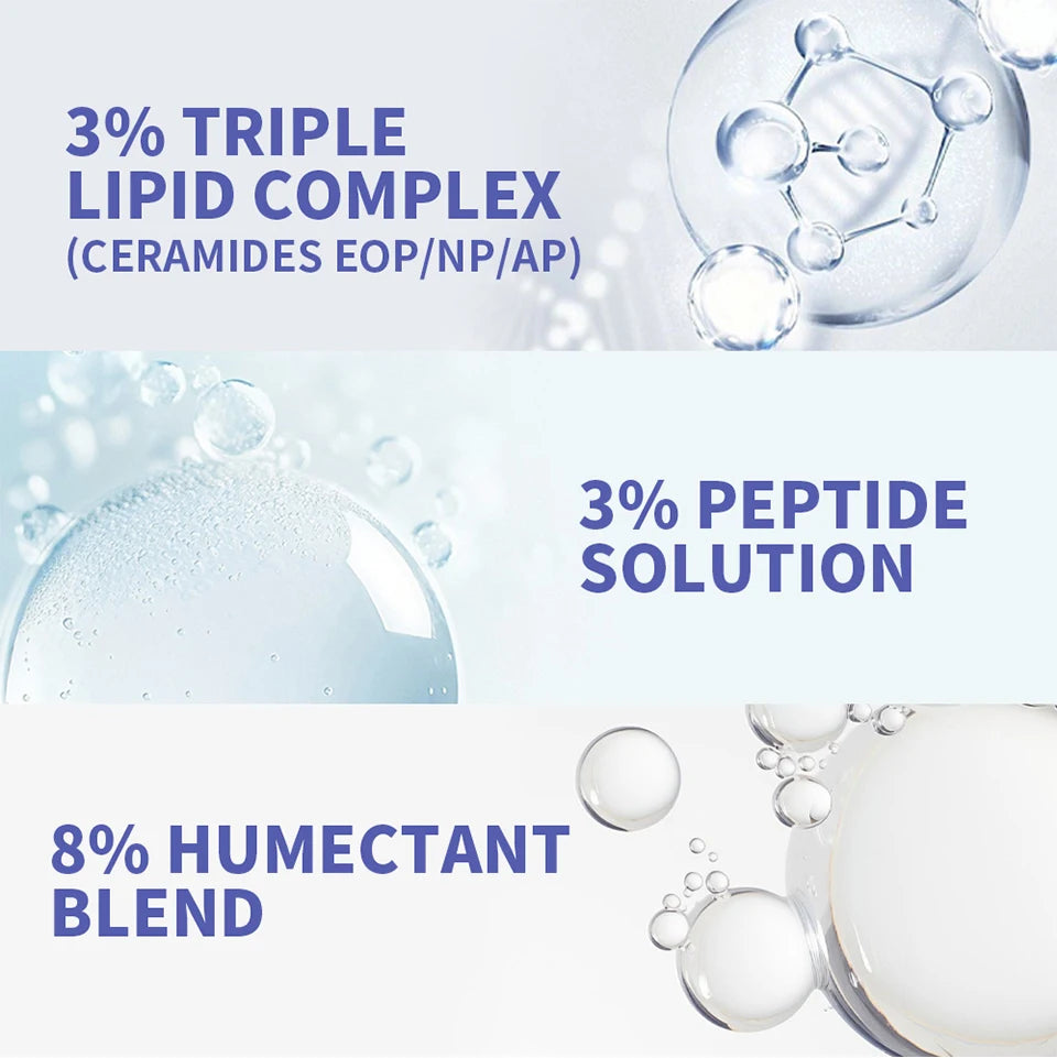 Triple Lipid Peptide Moisturizing Cream for Dry Sensitive Skin - 15