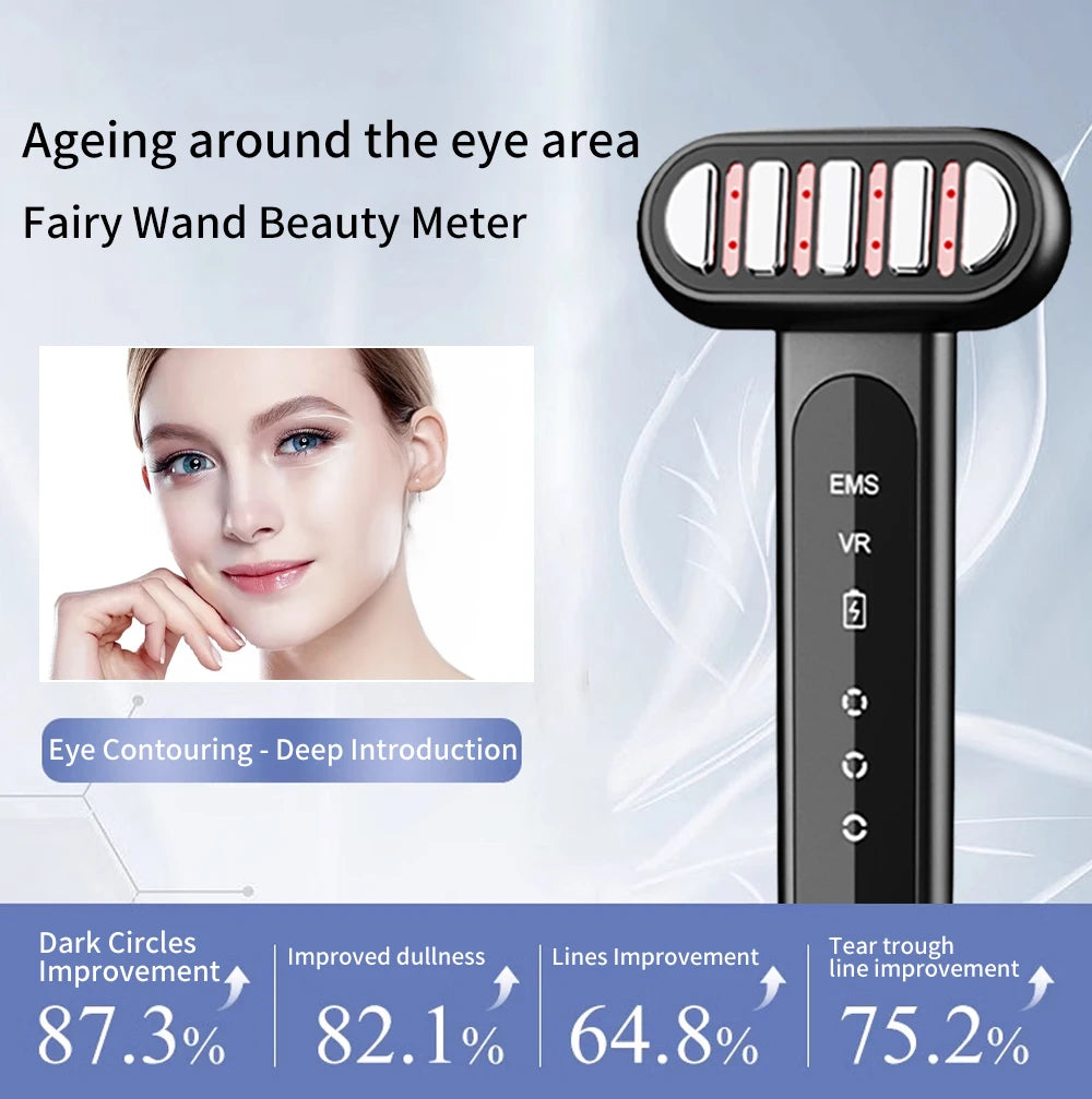 Red Light LED Facial Wand for Anti-Aging and Eye Care - 13