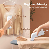 Portable Handheld Garment Steamer for Travel and Home