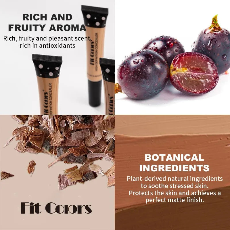 Full Coverage Facial Concealer for Flawless Skin - 2