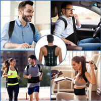 Adjustable Back Posture Corrector for Spine and Shoulder Support