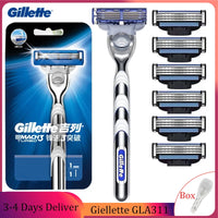 3-Blade Manual Shaving Razor for Men