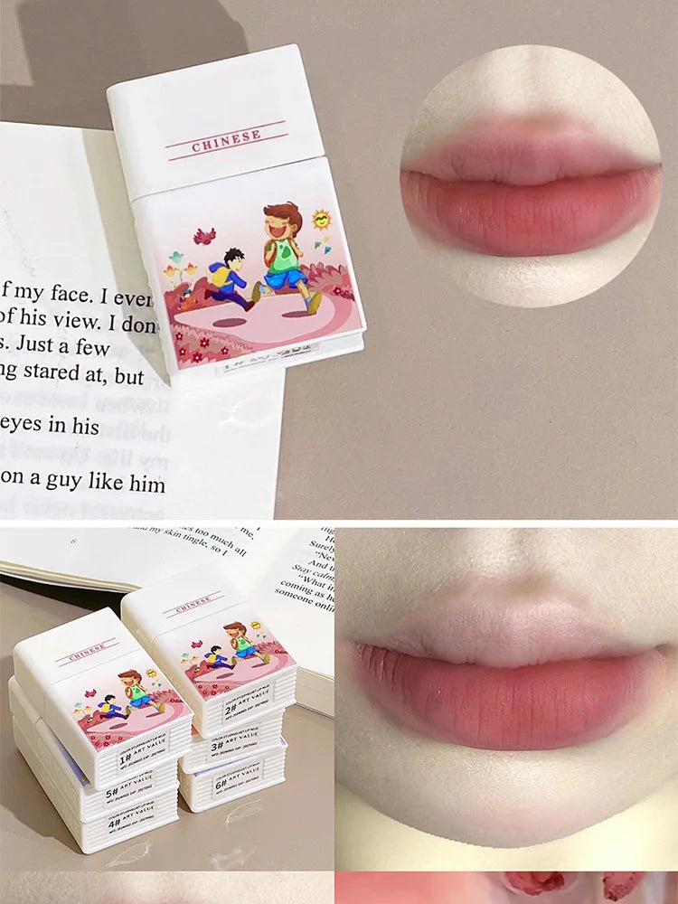 Velvet Matte Lip Clay for Soft Long-Lasting Color - 16
