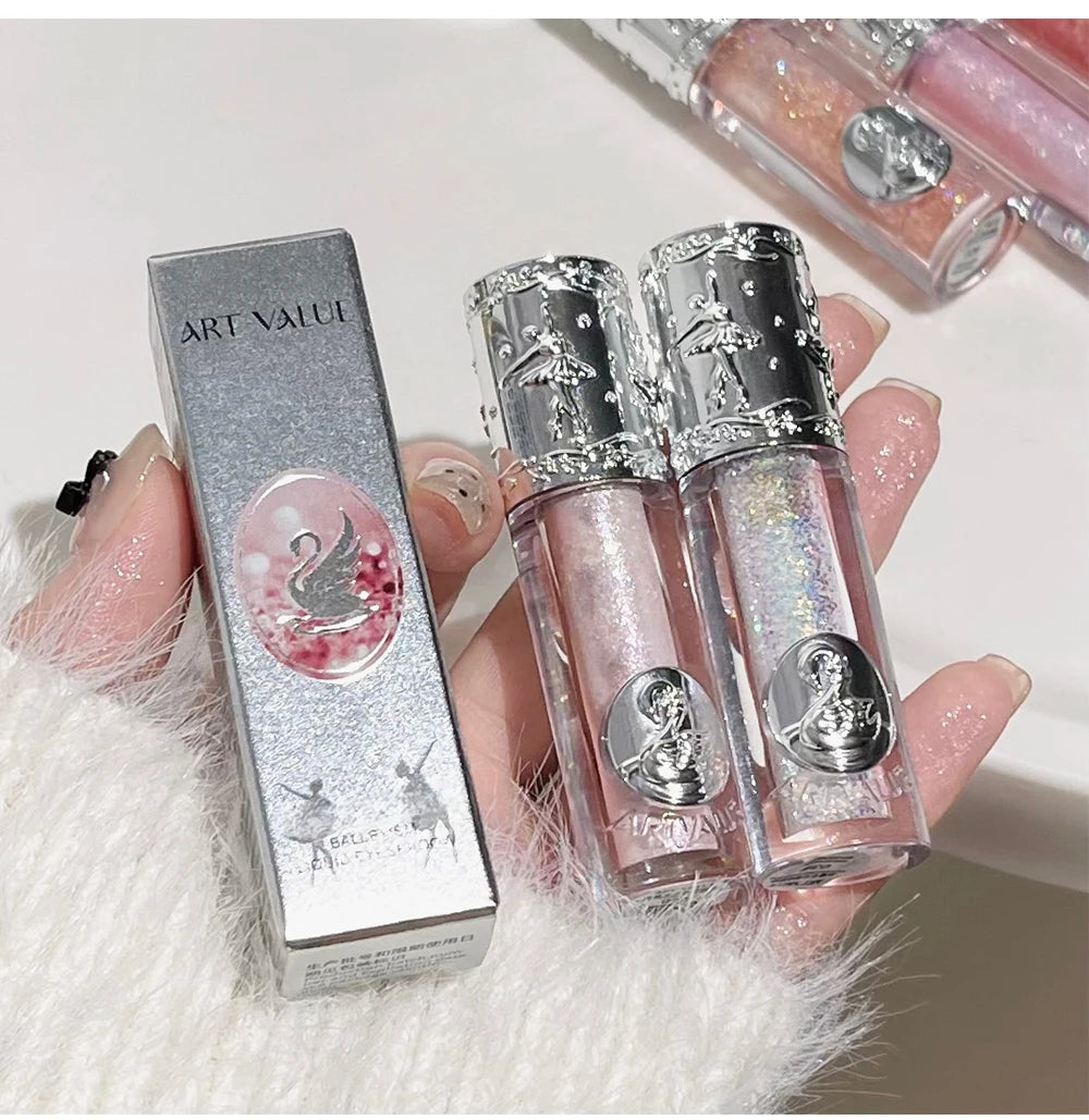 Pearlescent Liquid Glitter Eyeshadow for Radiant Sparkle - 24