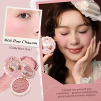Embossed Bunny Garden Matte Face Blusher