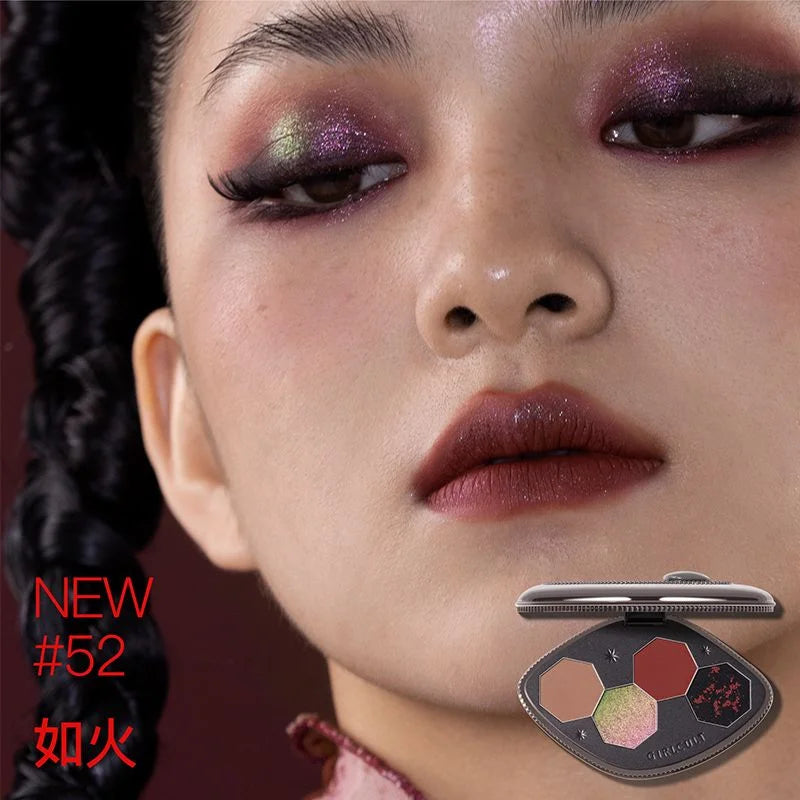 4-Color Chameleon Eyeshadow Palette for Long-Lasting Glamour - 37