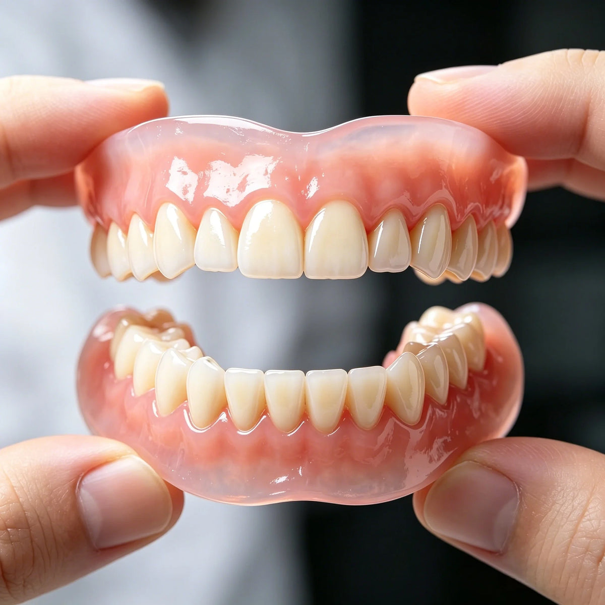 Instant Comfort Fit Cosmetic Dentures for Natural Smile