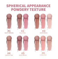 Long-Lasting Shimmering Pearl Blush Powder Beads