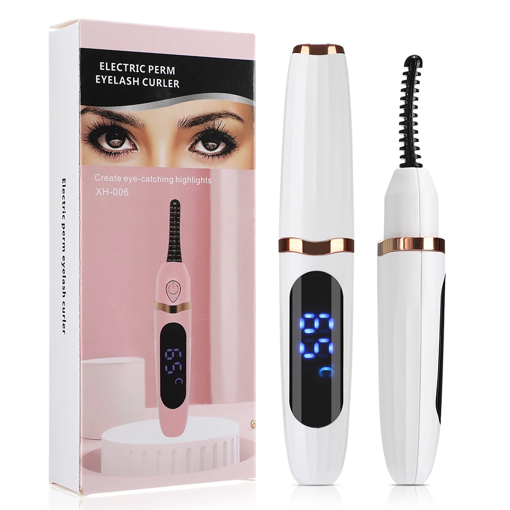 Electric Heated Eyelash Curler for Long-Lasting Natural Lift - 13