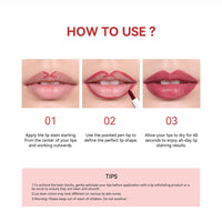 Dual-Sided Long-Lasting Lip Contour & Fill Stain