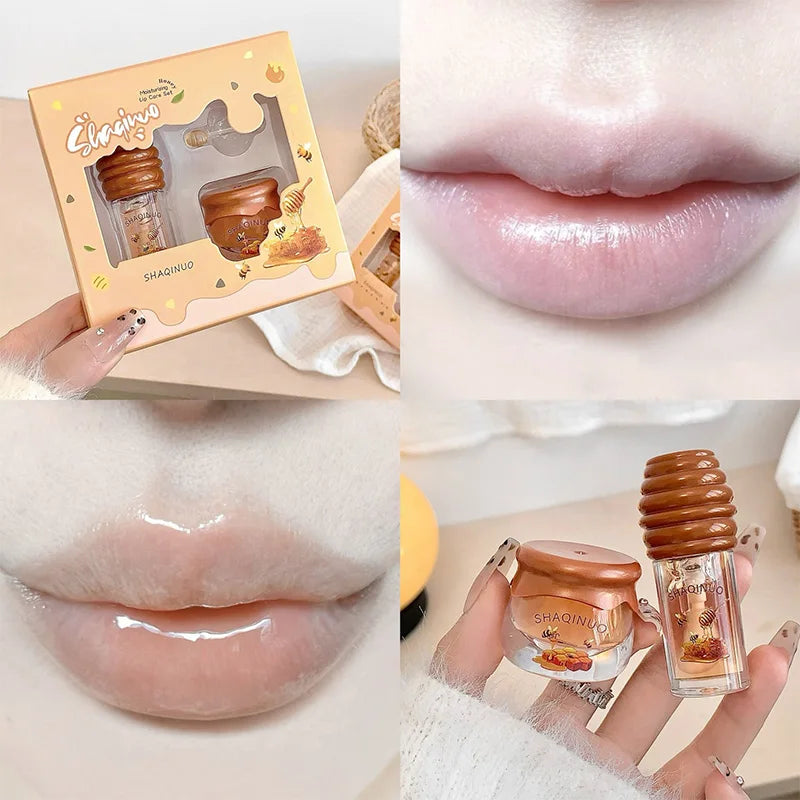Honey Moisturizing Lip Care Repair Set - 19