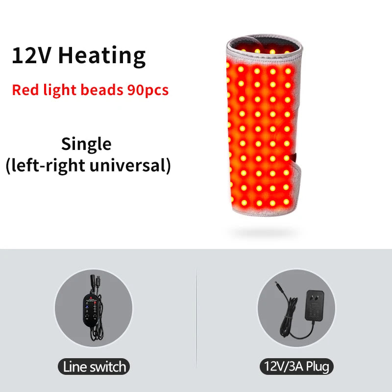 Red Light Therapy Calf Massager with Heat and Vibration - 20