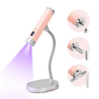 Portable 2-in-1 Magnetic UV LED Nail Curing Lamp