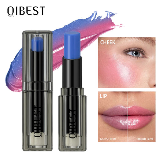 Color-Changing PH Lip Balm and Blush Tint