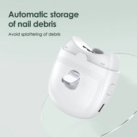 Automatic Electric Nail Trimmer with LED Light