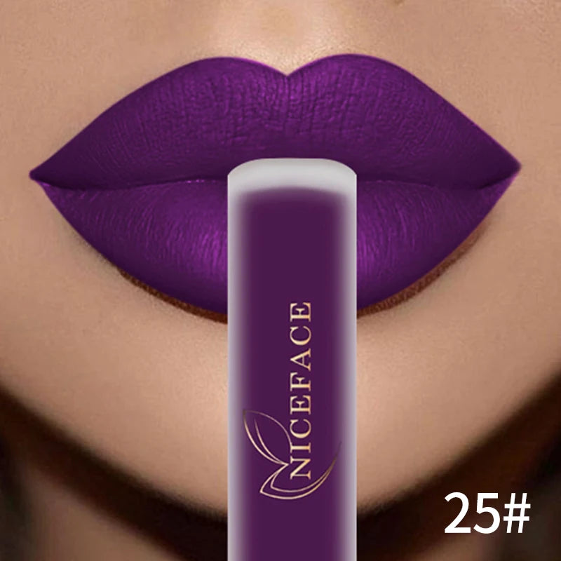 Long-Lasting Velvet Matte Liquid Lipstick - 4