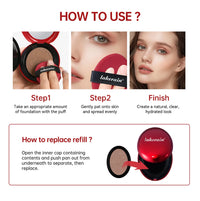 Waterproof Long-Lasting Cushion Foundation Refill