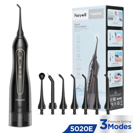 Portable Cordless Water Flosser for Teeth and Gums