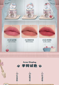 Velvet Matte Hydrating Lip Cream for Soft Long-Lasting Color