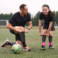 Impact-Resistant Shin Guard Sleeves for Sports