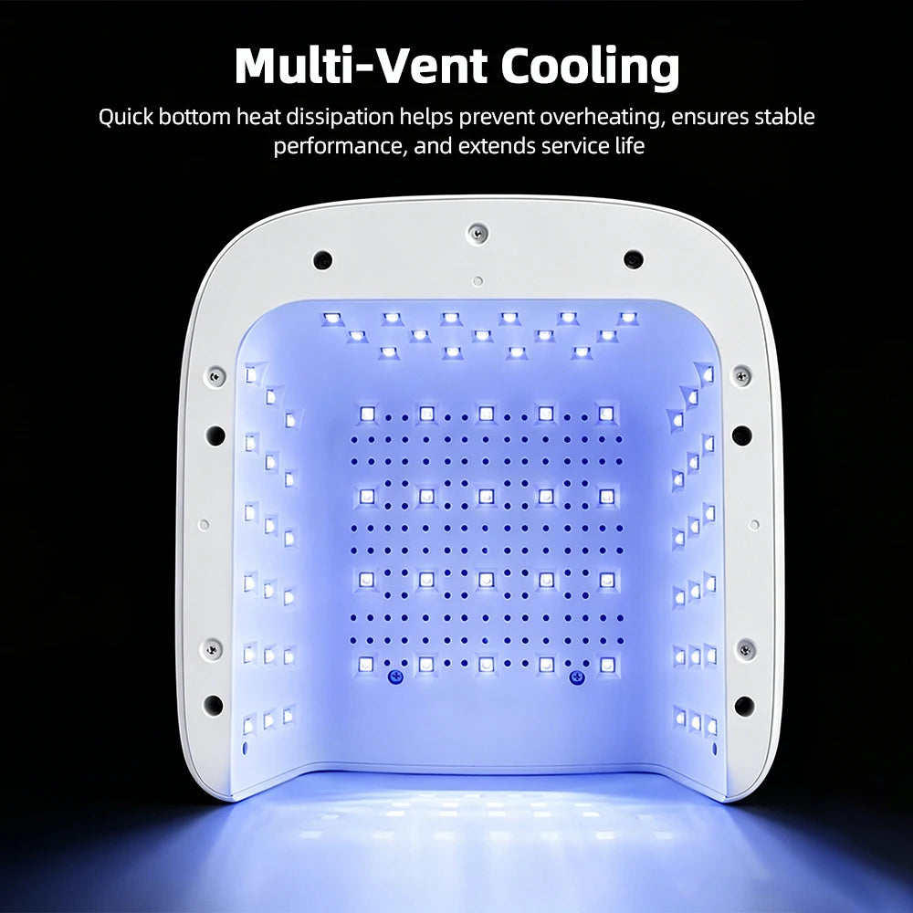 Professional Dual-Mode Gel Nail Curing Lamp with Auto-Sensor - 14