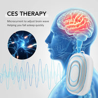 Portable CES Microcurrent Sleep Aid Device for Anxiety and Insomnia