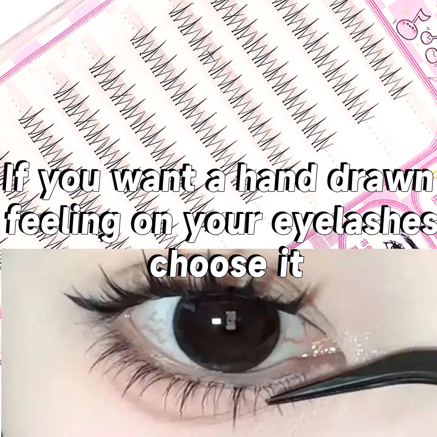 Beginner-Friendly Natural Lower Cluster Lashes - 4