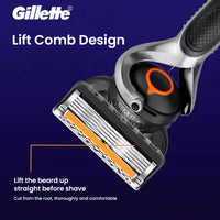 5-Blade Precision Men's Shaving Razor with Flexball Tech
