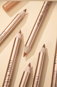 12-Color Waterproof Matte Lip Liner Pencil Set