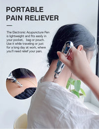 Electronic Meridian Acupuncture Pen for Targeted Pain Relief