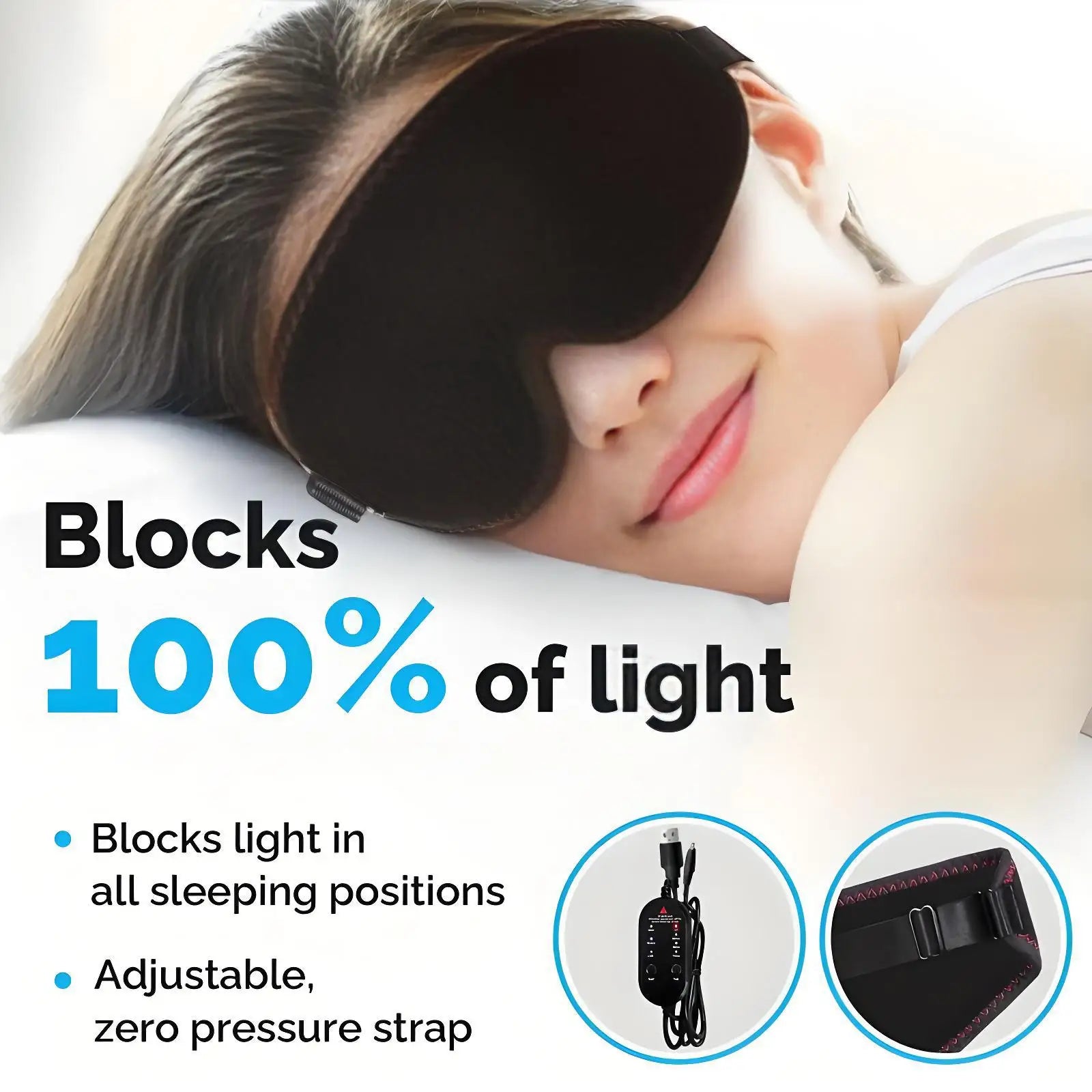 Electric Heated Eye Mask for Dry Eye Relief and Relaxation - 14