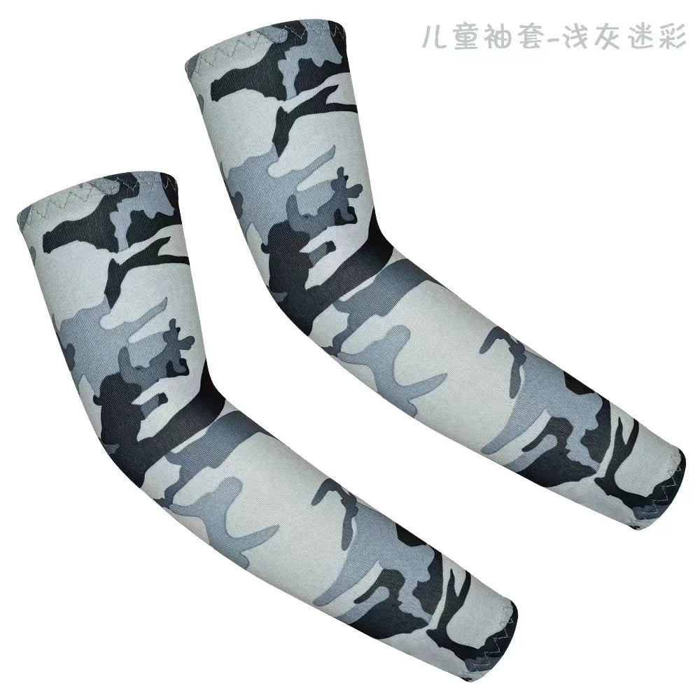 Kids UV Sun Protection Cooling Arm Sleeves - 34