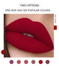 6-Piece Waterproof Matte Liquid Lipstick Set